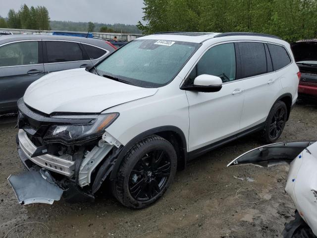 HONDA PILOT SE 2021 with VIN 5FNYF6H29MB005926 - Photo from auction