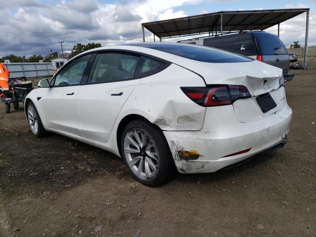 Photo 2 from auction – 2022 TESLA MODEL 3 with VIN 5YJ3E1EB3NF199522