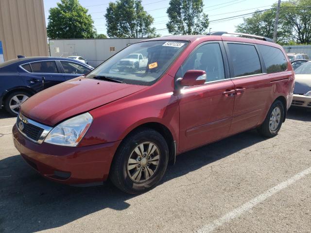 KIA SEDONA LX 2012 with VIN KNDMG4C75C6501092 - Photo from auction