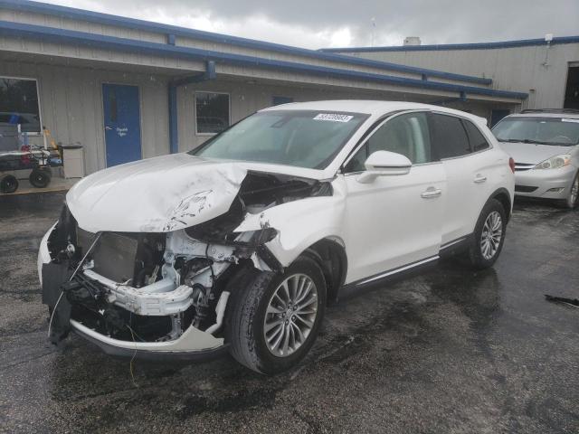 LINCOLN MKX SELECT 2016 with VIN 2LMPJ6KR0GBL21989 - Photo from auction