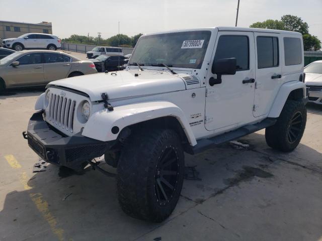 JEEP WRANGLER U 2017 with VIN 1C4BJWEG8HL672350 - Photo from auction