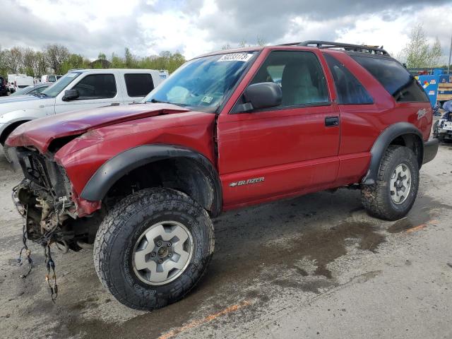 CHEVROLET BLAZER 2001 with VIN 1GNCT18W11K170254 - Photo from auction