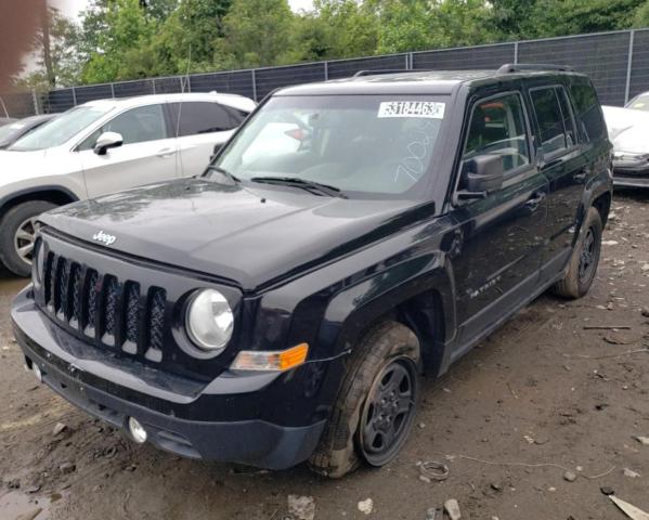 Photo 1 from auction – 2016 JEEP PATRIOT SP with VIN 1C4NJPBB2GD700244