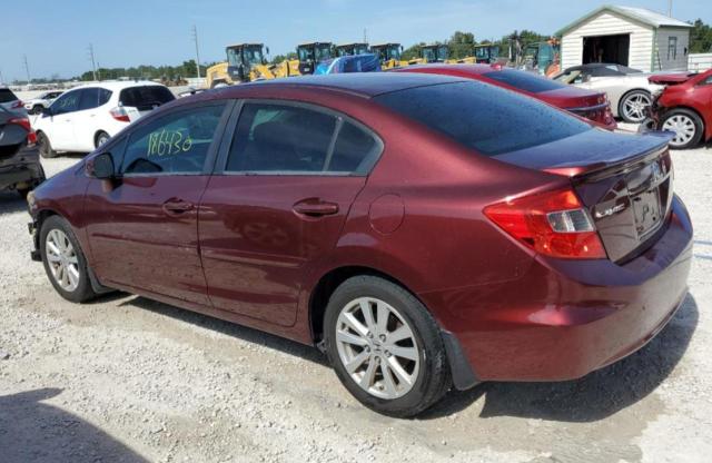 Photo 2 from auction – 2012 HONDA CIVIC EXL with VIN 19XFB2F95CE000545