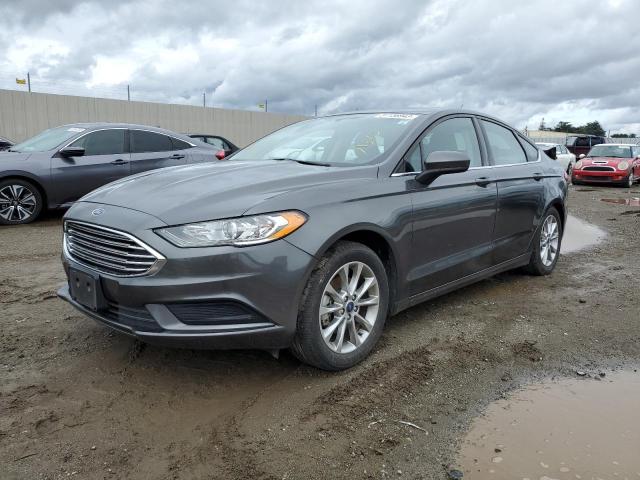 FORD FUSION SE 2017 with VIN 3FA6P0HD3HR284500 - Photo from auction