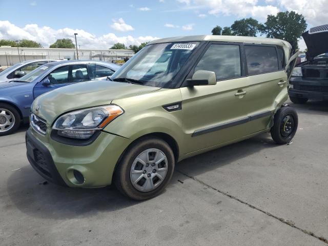 KIA SOUL 2012 with VIN KNDJT2A5XC7477046 - Photo from auction