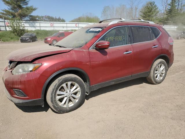 NISSAN ROGUE S 2015 with VIN 5N1AT2MK0FC813926 - Photo from auction