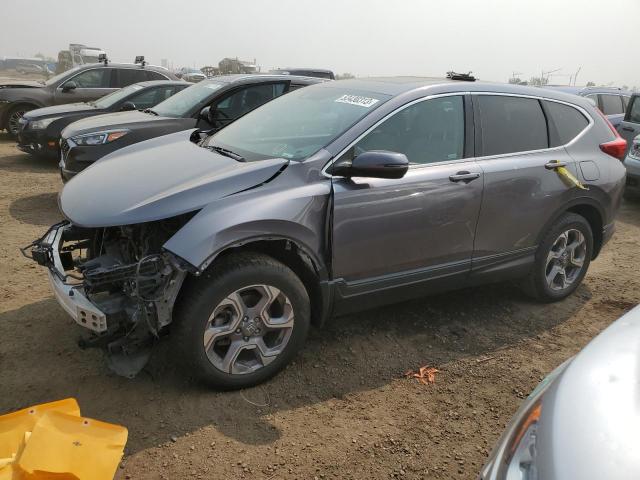 HONDA CR-V EX 2019 with VIN 7FARW2H56KE047396 - Photo from auction