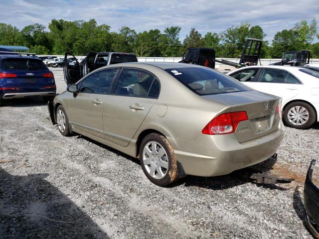 Photo 2 from auction – 2008 HONDA CIVIC LX with VIN JHMFA165X8S001476