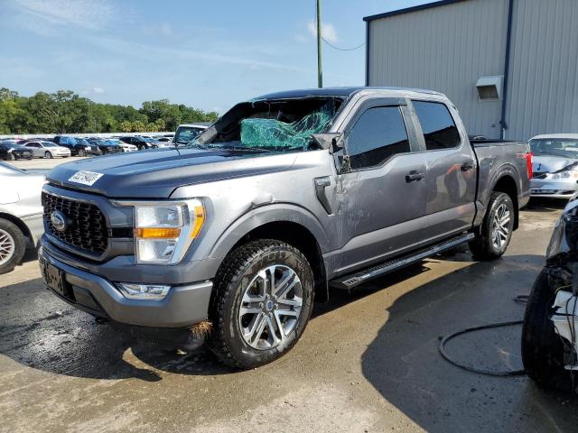 FORD F 150 2021 with VIN 1FTEW1EP6MFA46340 - Photo from auction