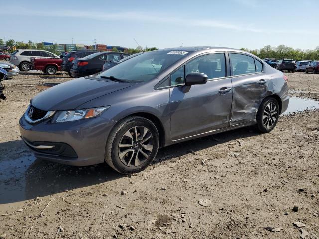 HONDA CIVIC EX 2014 with VIN 2HGFB2F86EH540339 - Photo from auction