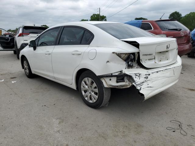 Photo 2 from auction – 2012 HONDA CIVIC LX with VIN 19XFB2F50CE037838