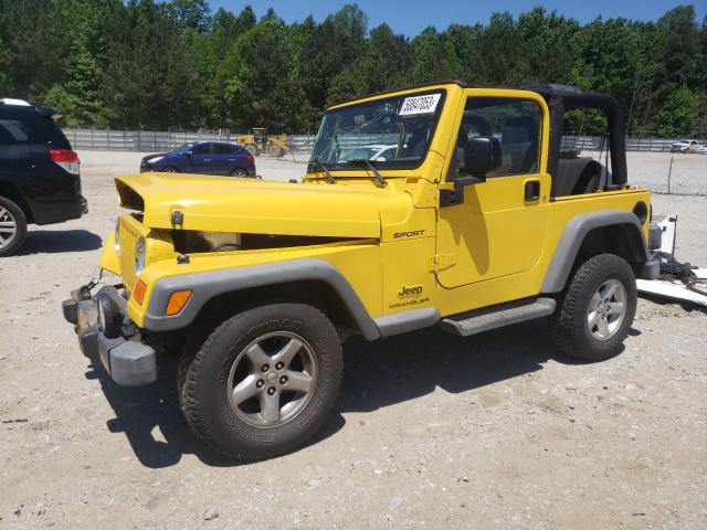 JEEP WRANGLER / 2003 with VIN 1J4FA49S33P367967 - Photo from auction