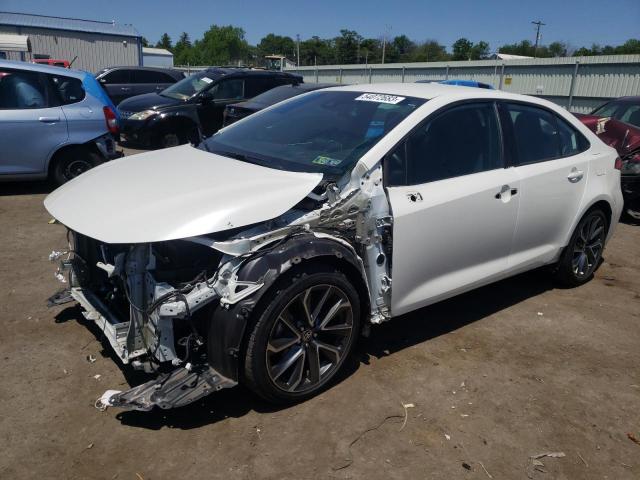 TOYOTA COROLLA SE 2021 with VIN 5YFS4MCE4MP077090 - Photo from auction
