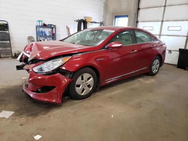 HYUNDAI SONATA HYB 2012 with VIN KMHEC4A49CA036320 - Photo from auction