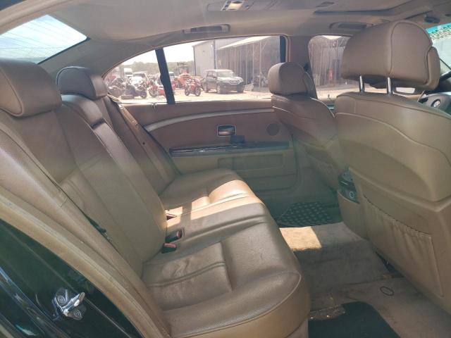 Photo 10 from auction – 2006 BMW 750 LI with VIN WBAHN83546DT63703