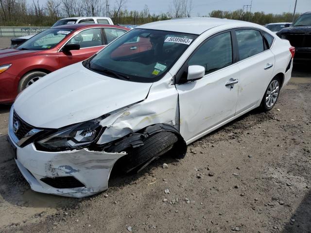 NISSAN SENTRA S 2017 with VIN 3N1AB7AP3HY286269 - Photo from auction