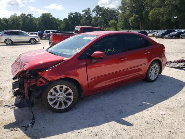 TOYOTA COROLLA LE 2021 with VIN JTDVPMAE5MJ123540 - Photo from auction