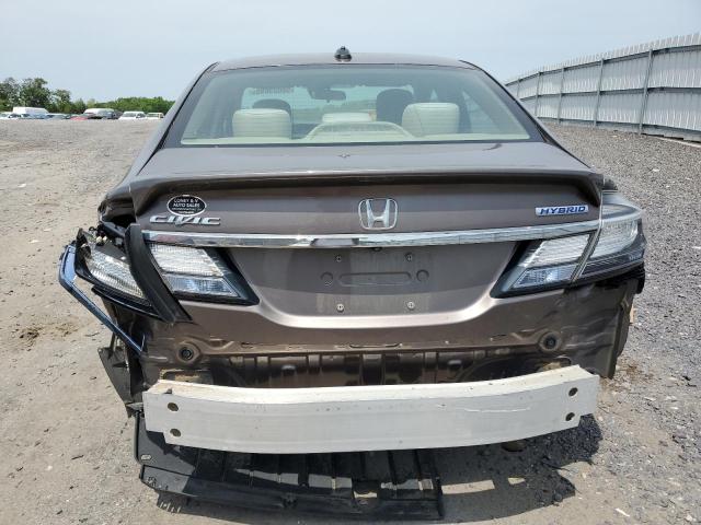 Photo 6 from auction – 2013 HONDA CIVIC HYBR with VIN 19XFB4F25DE004143