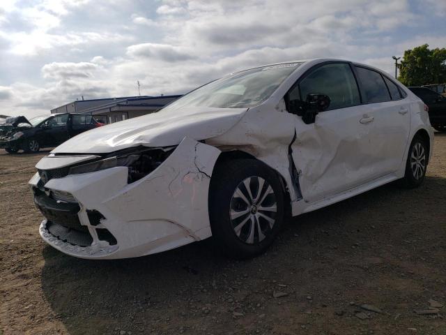 TOYOTA COROLLA LE 2020 with VIN JTDEBRBE9LJ023725 - Photo from auction