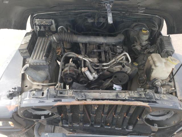 Photo 11 from auction – 2000 JEEP WRANGLER / with VIN 1J4FA49S1YP710136