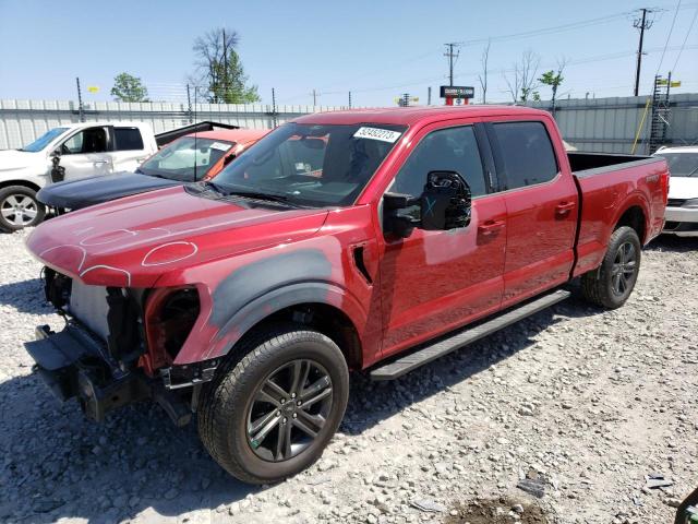 FORD F150 SUPER 2022 with VIN 1FTFW1E87NFA43588 - Photo from auction