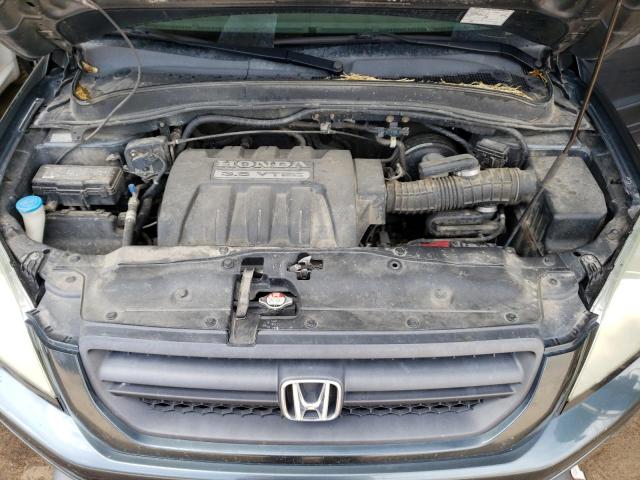 Photo 11 from auction – 2005 HONDA PILOT EX with VIN 5FNYF18445B041741