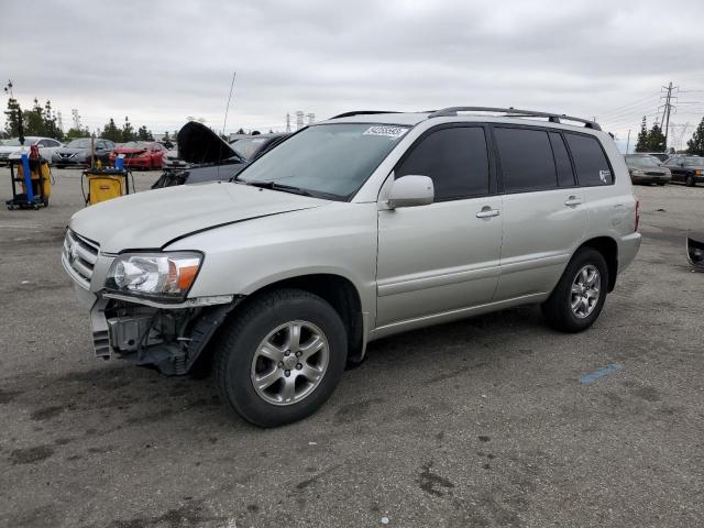 TOYOTA HIGHLANDER 2006 with VIN JTEGP21A760106639 - Photo from auction