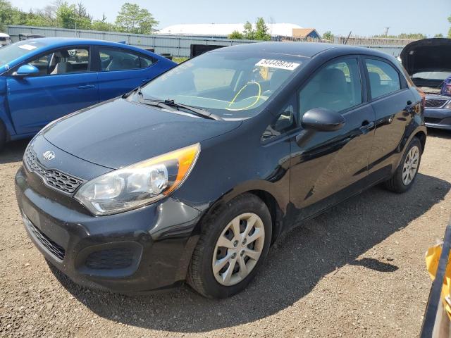 KIA RIO LX 2013 with VIN KNADM5A32D6293377 - Photo from auction