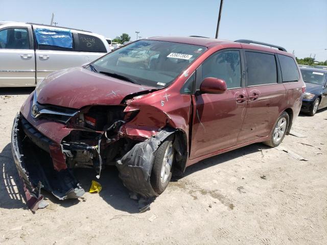 TOYOTA SIENNA LE 2018 with VIN 5TDKZ3DC3JS935354 - Photo from auction
