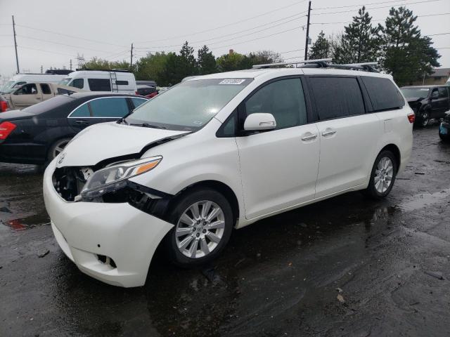 TOYOTA SIENNA XLE 2015 with VIN 5TDDK3DC2FS108756 - Photo from auction