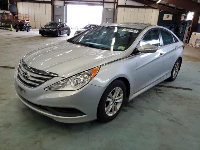 HYUNDAI SONATA GLS 2014 with VIN 5NPEB4AC7EH896310 - Photo from auction