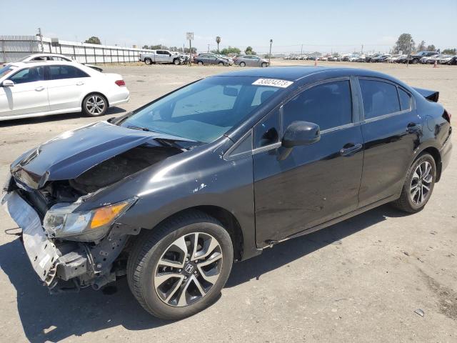 HONDA CIVIC EXL 2013 with VIN 19XFB2F99DE073841 - Photo from auction