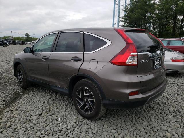 Photo 2 from auction – 2016 HONDA CR-V SE with VIN 5J6RM4H41GL034798