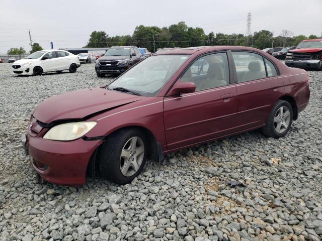 HONDA CIVIC EX 2004 with VIN 2HGES26894H556996 - Photo from auction