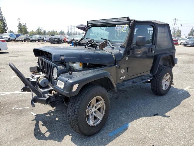 JEEP WRANGLER / 2004 with VIN 1J4FA59S64P707040 - Photo from auction