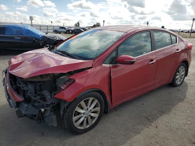 KIA FORTE EX 2014 with VIN KNAFX4A86E5138926 - Photo from auction