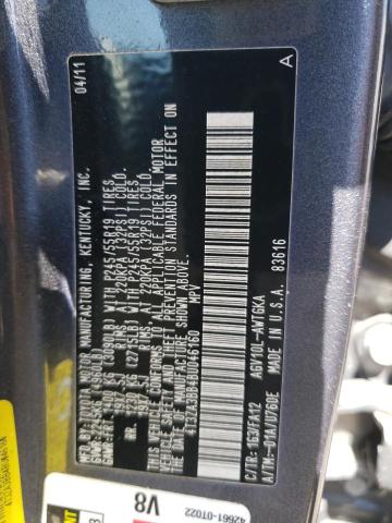 Photo 14 from auction – 2011 TOYOTA VENZA with VIN 4T3ZA3BB4BU046160