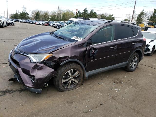 TOYOTA RAV4 XLE 2017 with VIN 2T3RFREV9HW663024 - Photo from auction
