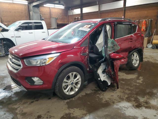 FORD ESCAPE SE 2018 with VIN 1FMCU9GD9JUC74804 - Photo from auction