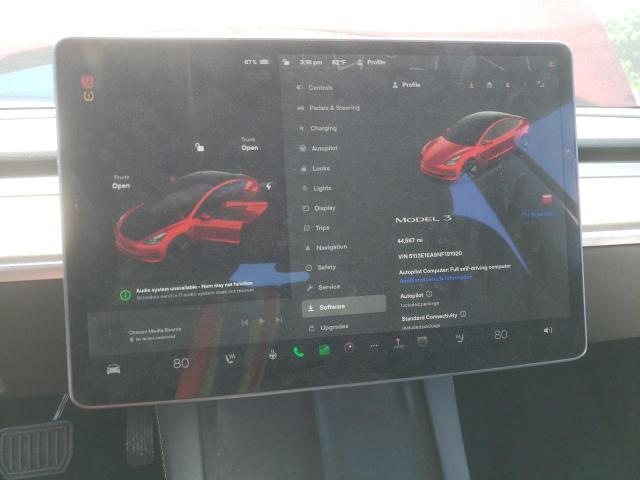 Photo 9 from auction – 2022 TESLA MODEL 3 with VIN 5YJ3E1EA9NF191920