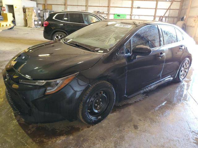 TOYOTA COROLLA LE 2021 with VIN JTDEPMAEXMJ123727 - Photo from auction