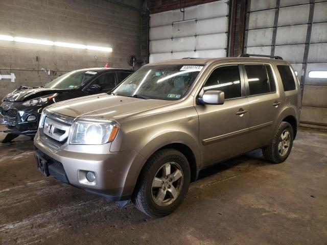HONDA PILOT EXL 2010 with VIN 5FNYF4H67AB001439 - Photo from auction