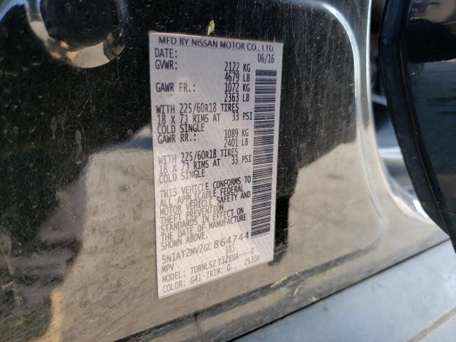 Photo 14 from auction – 2016 NISSAN ROGUE S with VIN 5N1AT2MV2GC864744