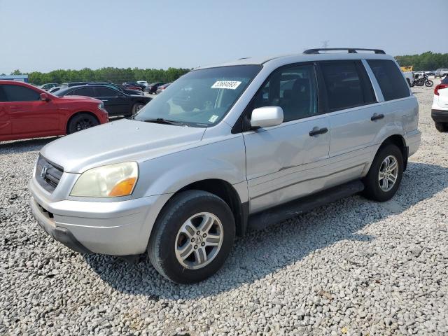 HONDA PILOT EXL 2004 with VIN 2HKYF18504H605376 - Photo from auction