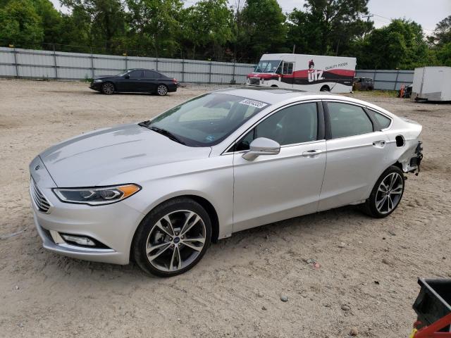FORD FUSION TIT 2017 with VIN 3FA6P0K98HR204368 - Photo from auction
