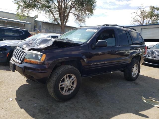 JEEP GRAND CHER 2004 with VIN 1J4GW48N84C167029 - Photo from auction