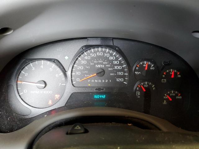 Photo 9 from auction – 2008 CHEVROLET TRAILBLAZE with VIN 1GNDT13S582216638