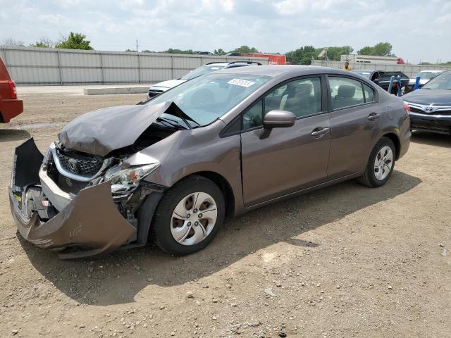 Photo 1 from auction – 2015 HONDA CIVIC LX with VIN 19XFB2F52FE084986