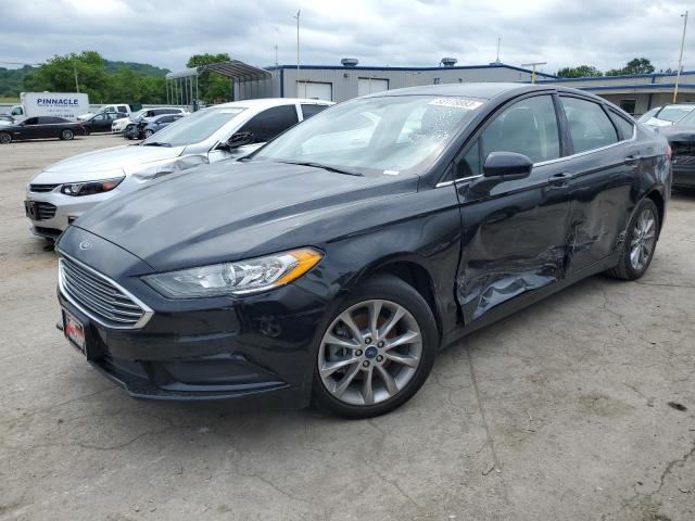 FORD FUSION SE 2017 with VIN 3FA6P0LU9HR280040 - Photo from auction